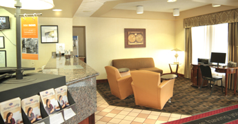 Hampton inn Business Center 345-180